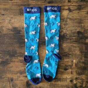 New Figs Compression Socks Actual Size M